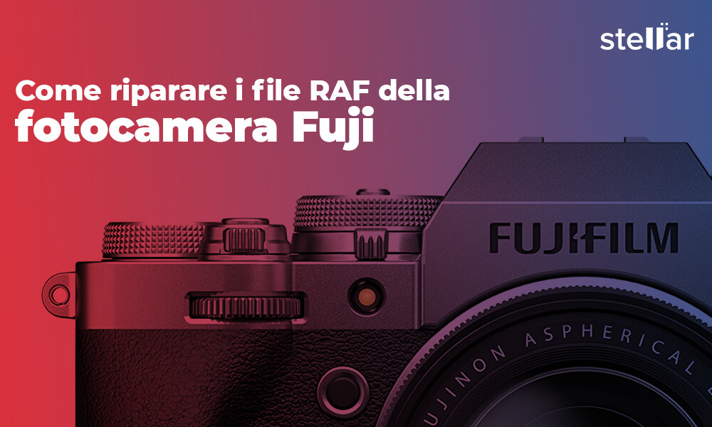 <strong>Come riparare i file RAF della fotocamera Fuji</strong>