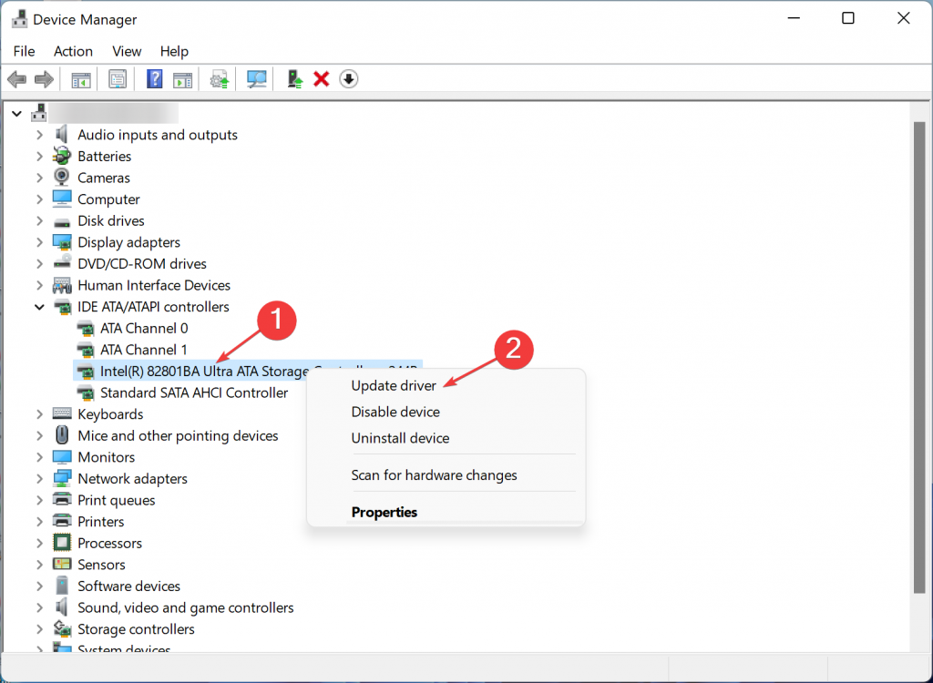  Update Drivers Using Device Manager