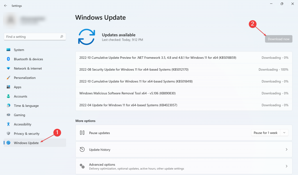 Windows Update 