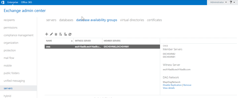 database availability groups