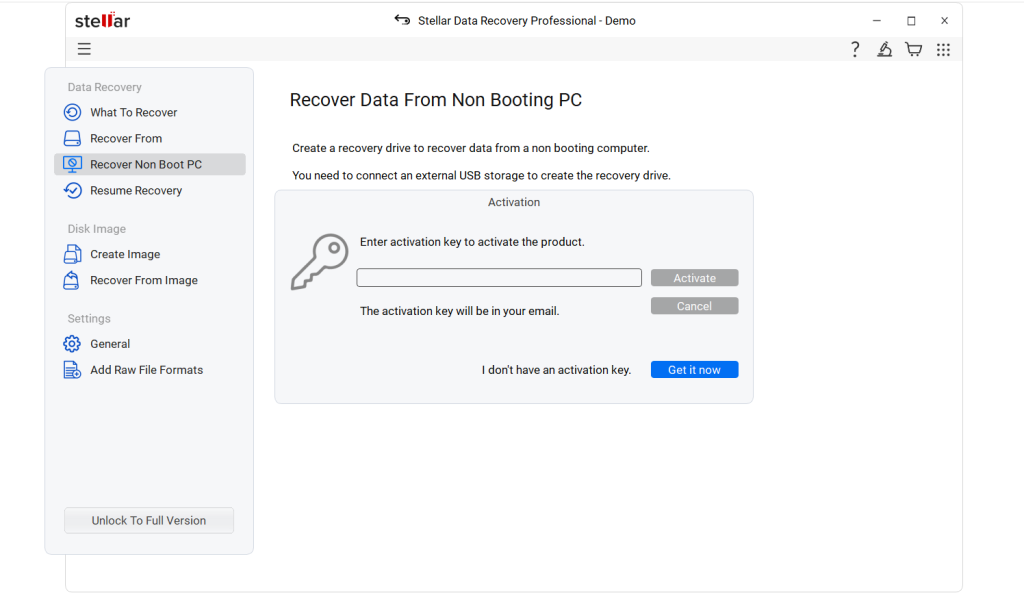 activation page