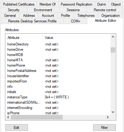 homemdb parameters