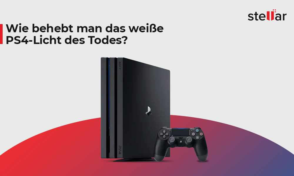 <strong>Wie behebt man das weiße PS4-Licht des Todes?</strong>