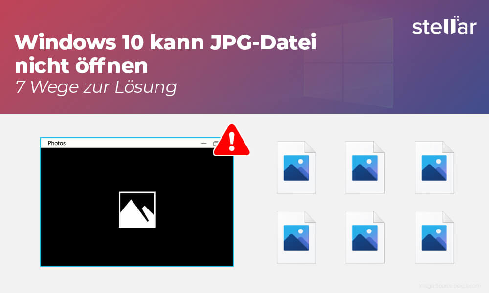 Windows 10 kann JPG-Datei nicht öffnen – 7 Wege zur Lösung