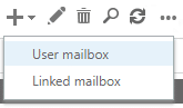 EAC User mailbox