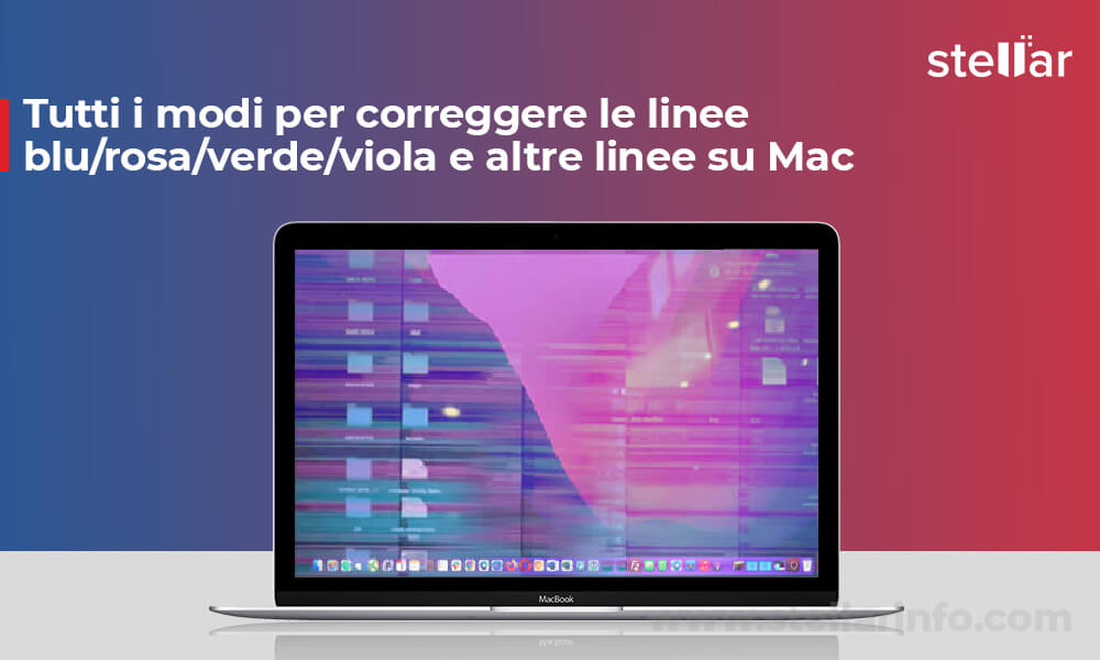 Tutti i modi per correggere le linee blu/rosa/verde/viola e altre linee su Mac