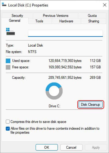 click-disk-cleanup