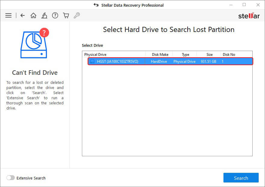 select-drive-with-lost-partition