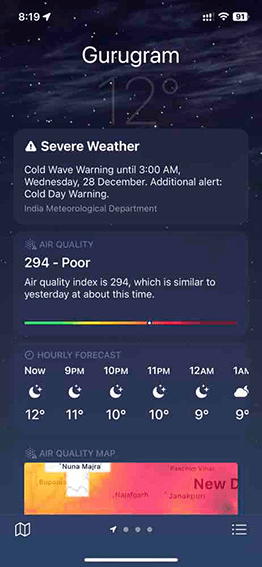weather app upgrade in iOS 15 -1 in Apple iOS 15