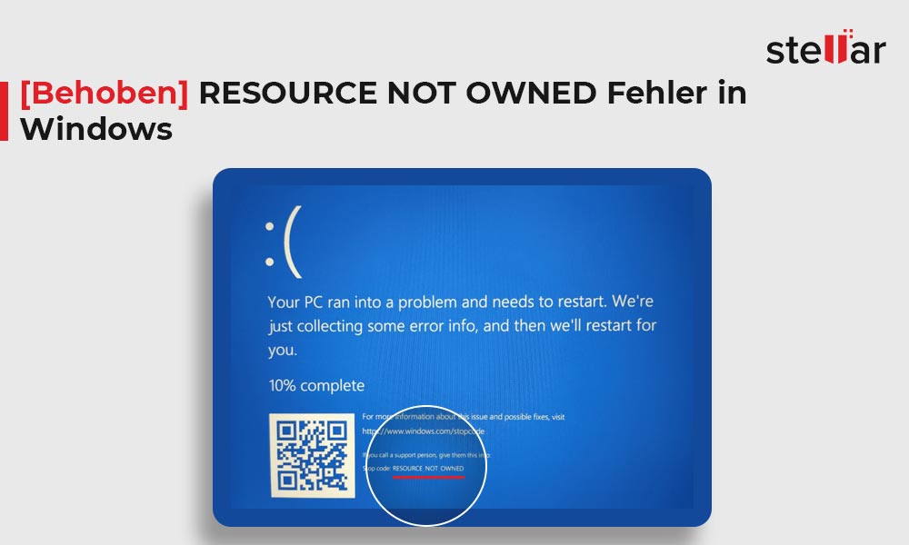 [Behoben] RESOURCE NOT OWNED Fehler in Windows