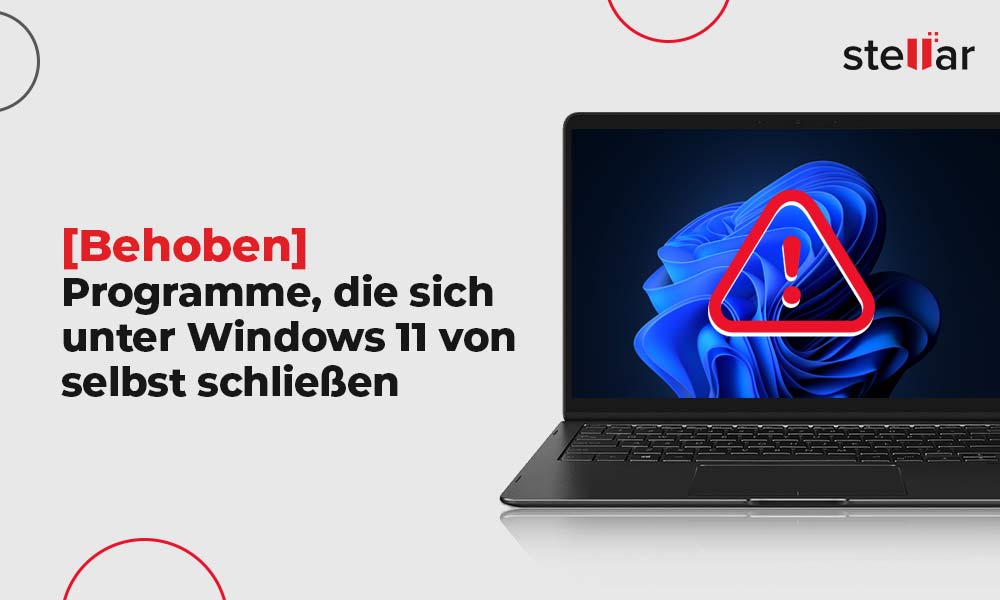 [Behoben] Programme, die sich unter Windows 11 von selbst schließen