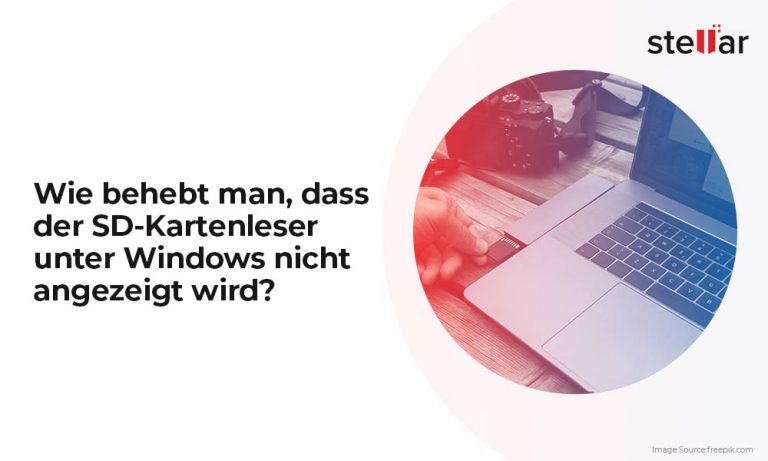 Wie behebt man, dass der SD-Kartenleser unter Windows nicht angezeigt