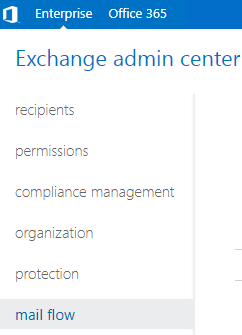Exchange admin center office 365