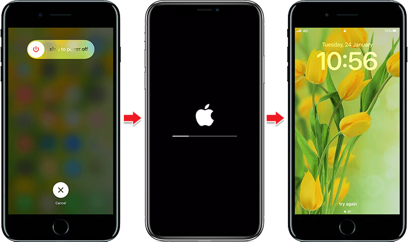 Force Shutdown and Restart your iPhone