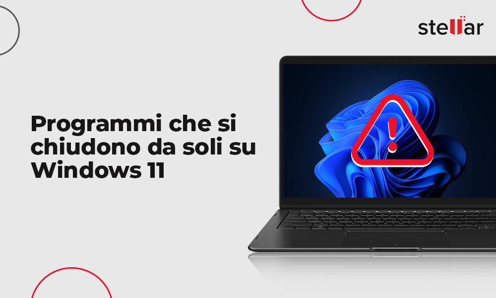 Programmi che si chiudono da soli su Windows 11