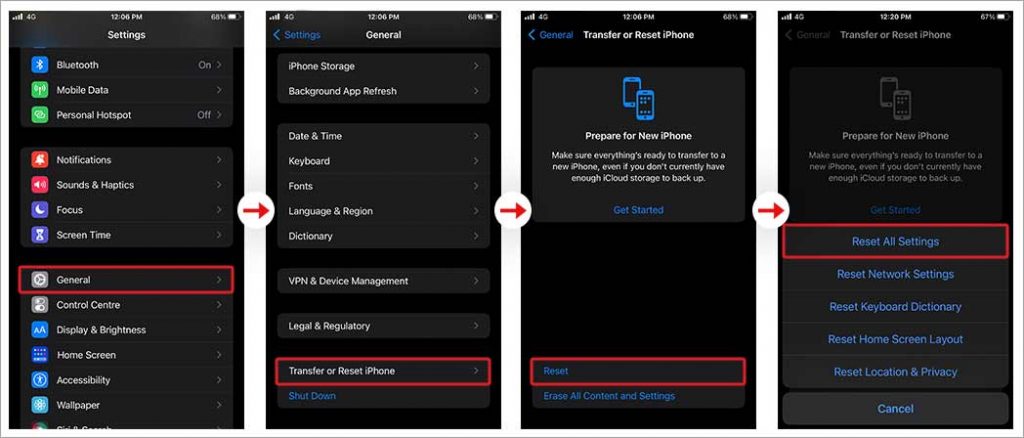 iPhone 14 - Restore iCloud Backup