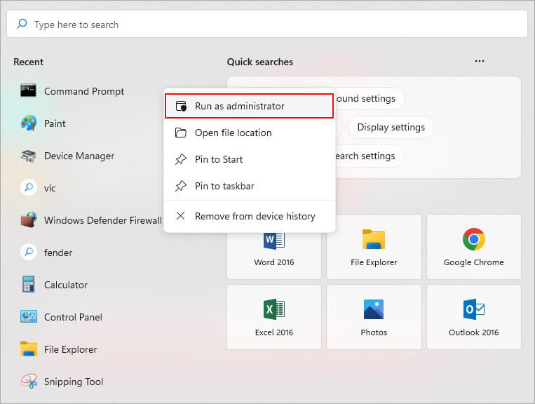 0xc00d36cb - Run as administrator