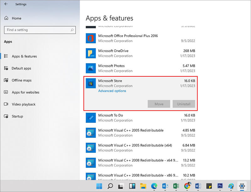 0xc00d36cb - Microsoft Store