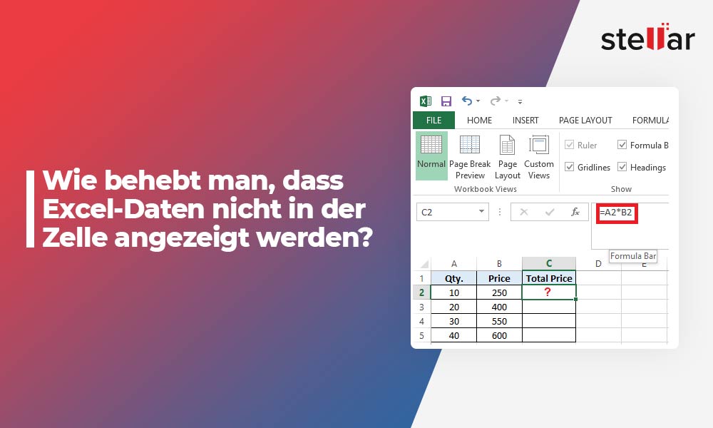 Wie behebt man, dass Excel-Daten nicht in der Zelle angezeigt werden?