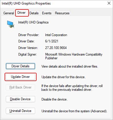 Update graphics Drivers to Fix the 0x0 0x0 Error Code