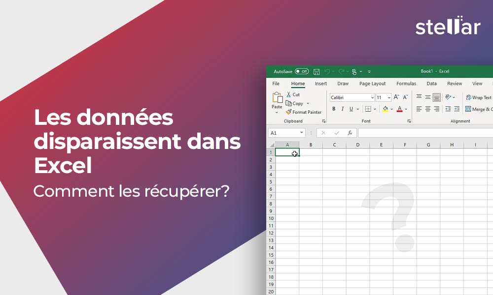 Les données disparaissent dans Excel – Comment les récupérer?