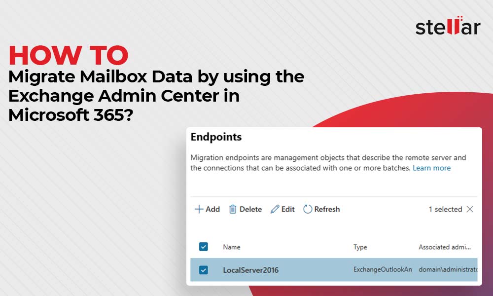 How to Migrate Mailbox Data by using the Exchange Admin Center in Microsoft 365?