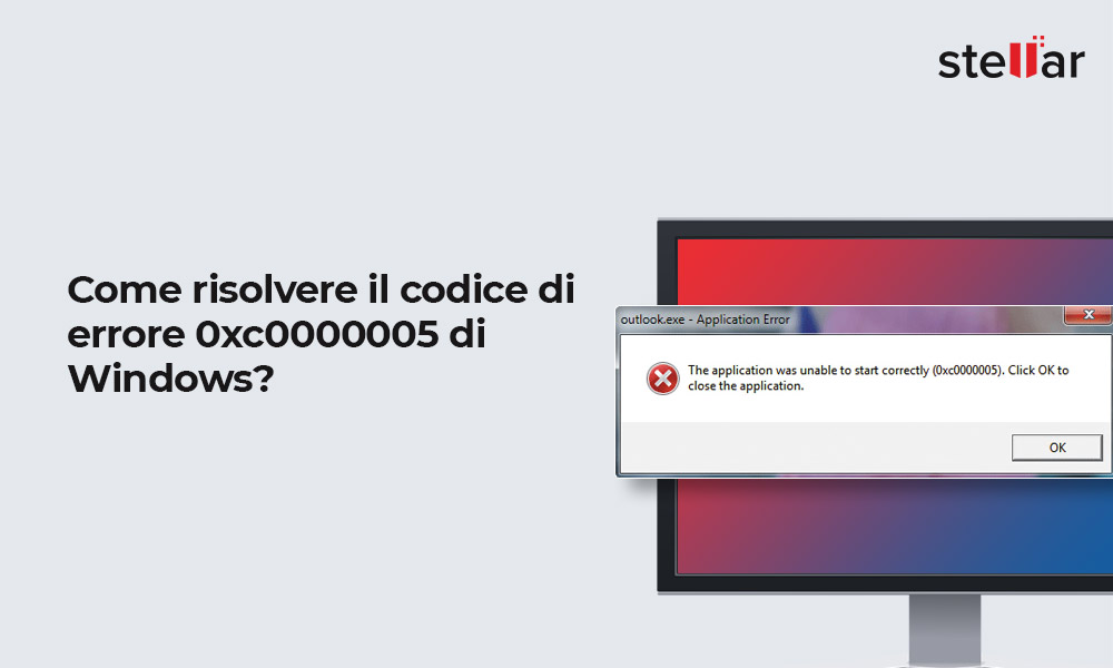 <strong>Come risolvere il codice di errore 0xc0000005 di Windows?</strong>