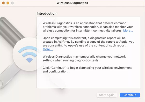 Wireless Diagnostics