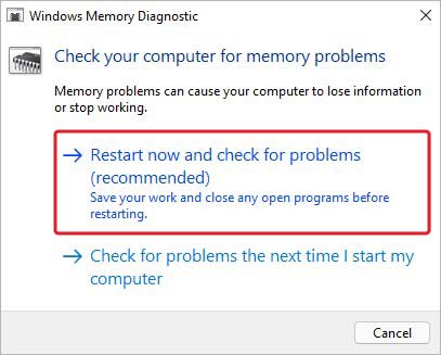 restart-now-and-check-for-problems-recommended