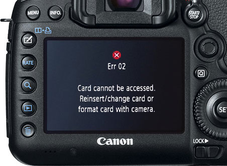 sd card cannot be accessed