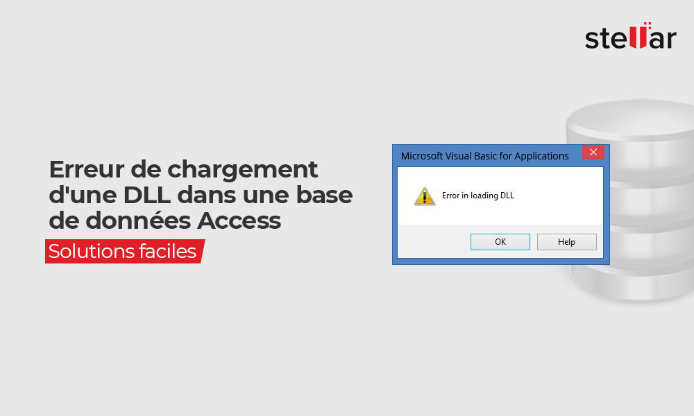 Erreur de chargement d’une DLL dans une base de données Access – Solutions faciles