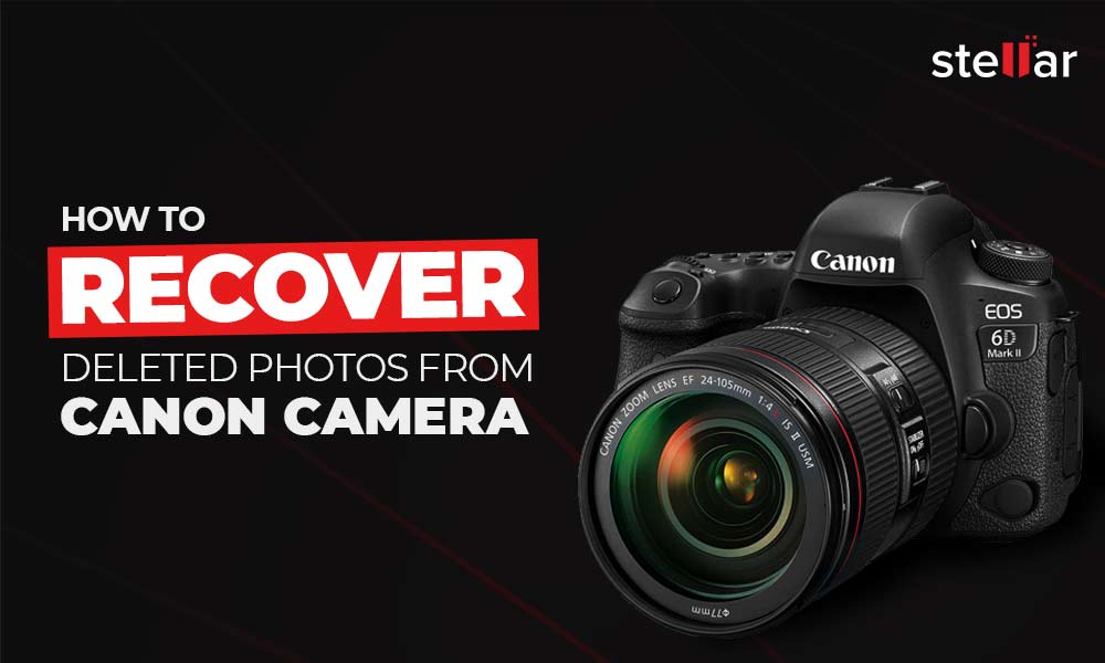 How to recover deleted photos from Canon camera