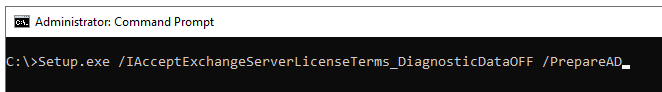 IAcceptExchangeServerLicenseTerms_DiagnosticDataOFF 