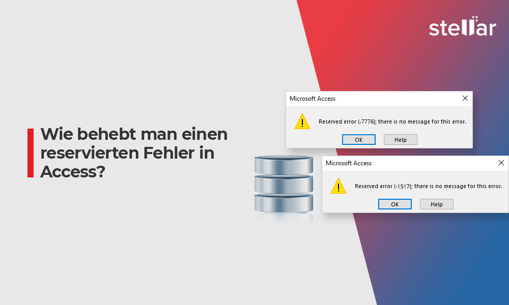 Wie behebt man einen reservierten Fehler in Access?