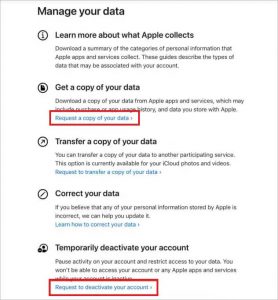 Delete Apple ID on Windows or Mac