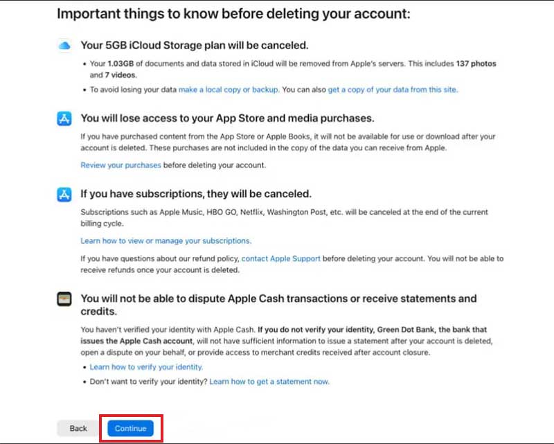 things to know before deleting your Apple ID