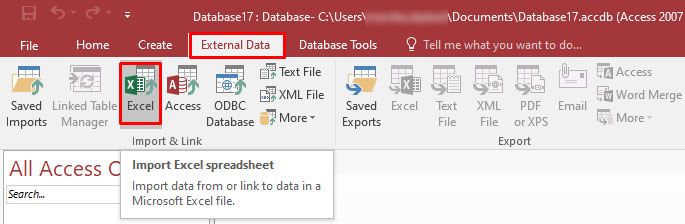 Open Get Data Excel Spreadsheet Window In Excel
