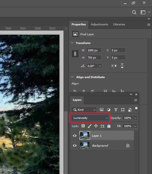 sharpen your image with Photoshop