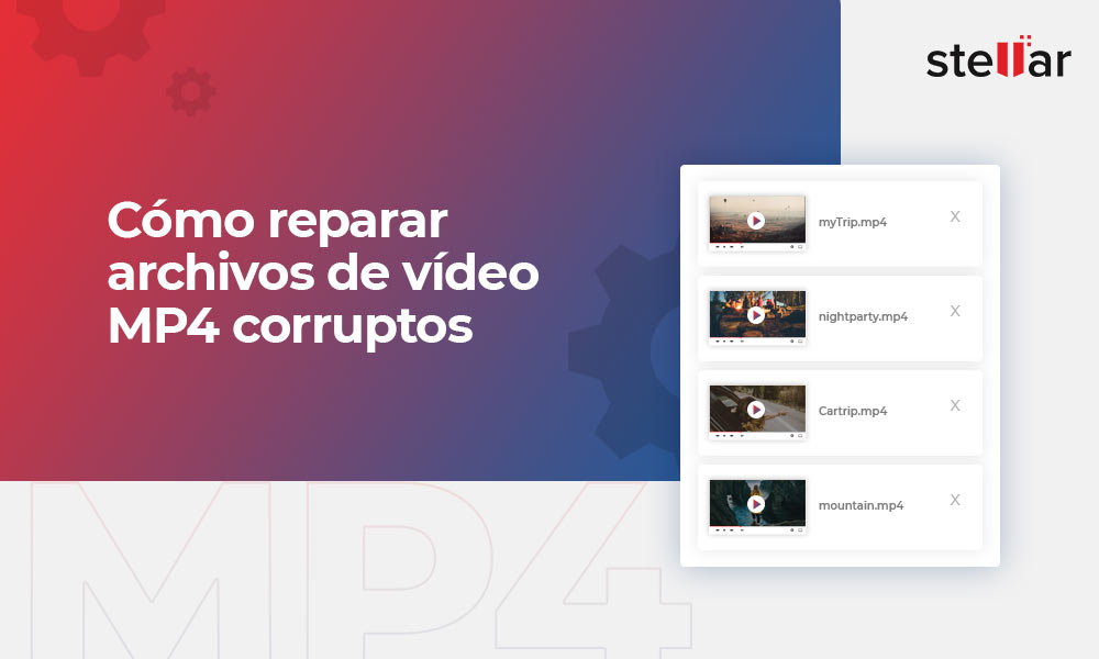 Cómo reparar archivos de vídeo MP4 corruptos