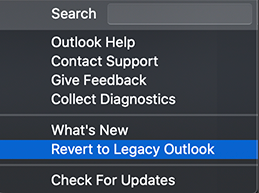Revert to the Legacy Outlook 