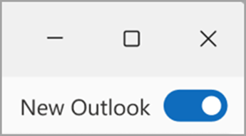 Slide the Toggle Button to Turn Off New Outlook