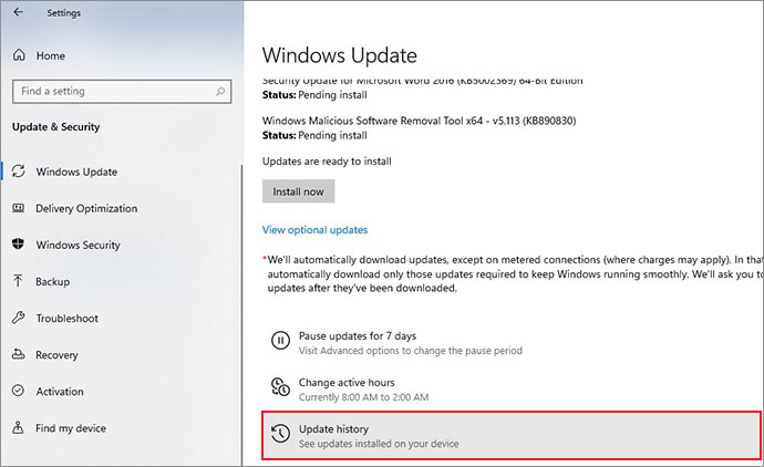 go-to-Update-history-in-Windows-Update-section