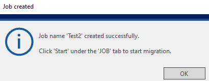 Created successfully