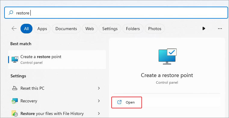 open-create-a-restore-point