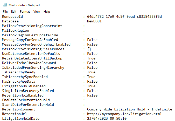 set the PowerShell Format enumeration limit as unlimited information