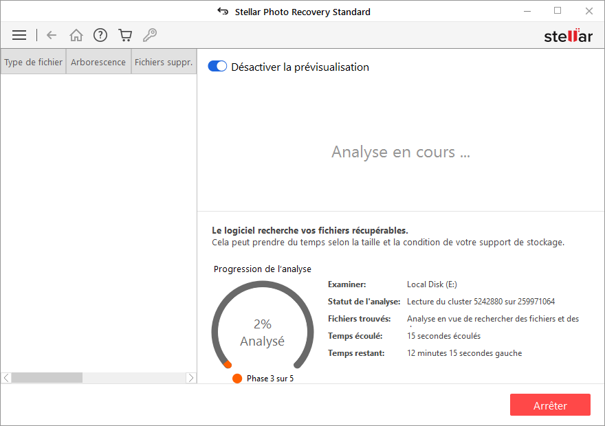 Processus de numérisation