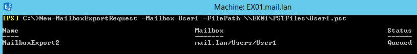 New-MailboxExportRequest-cmd