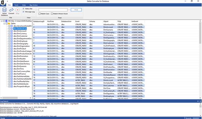 Preview of Data with the Converter tool