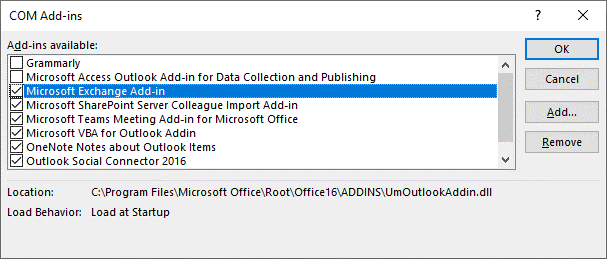 Go to File > Options > Add-Ins