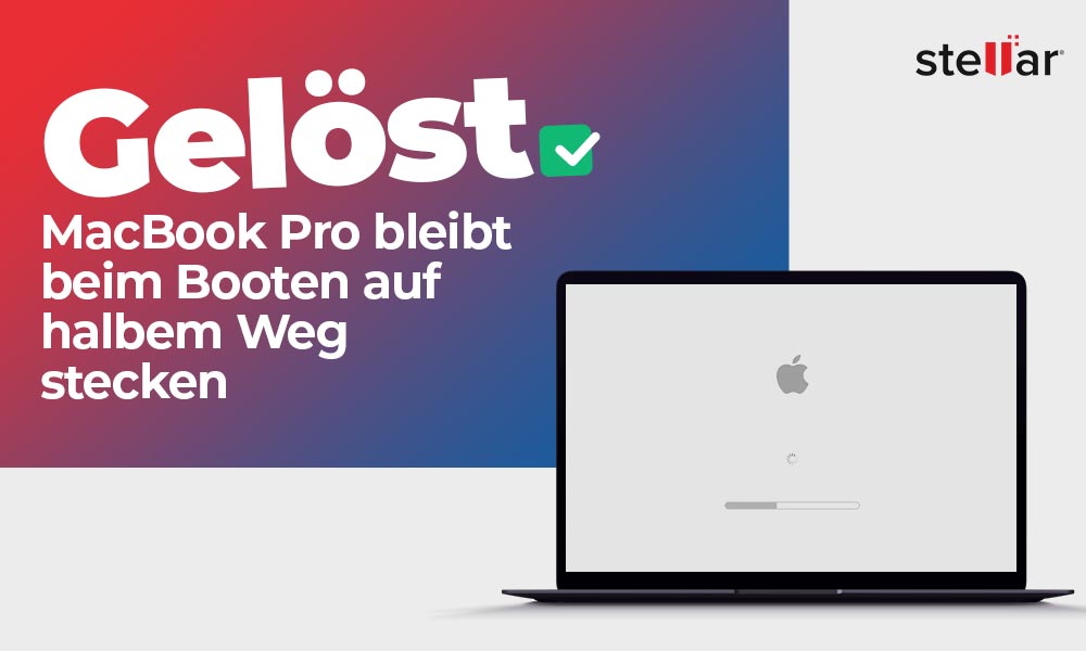 Gelöst: MacBook Pro bleibt beim Booten auf halbem Weg stecken